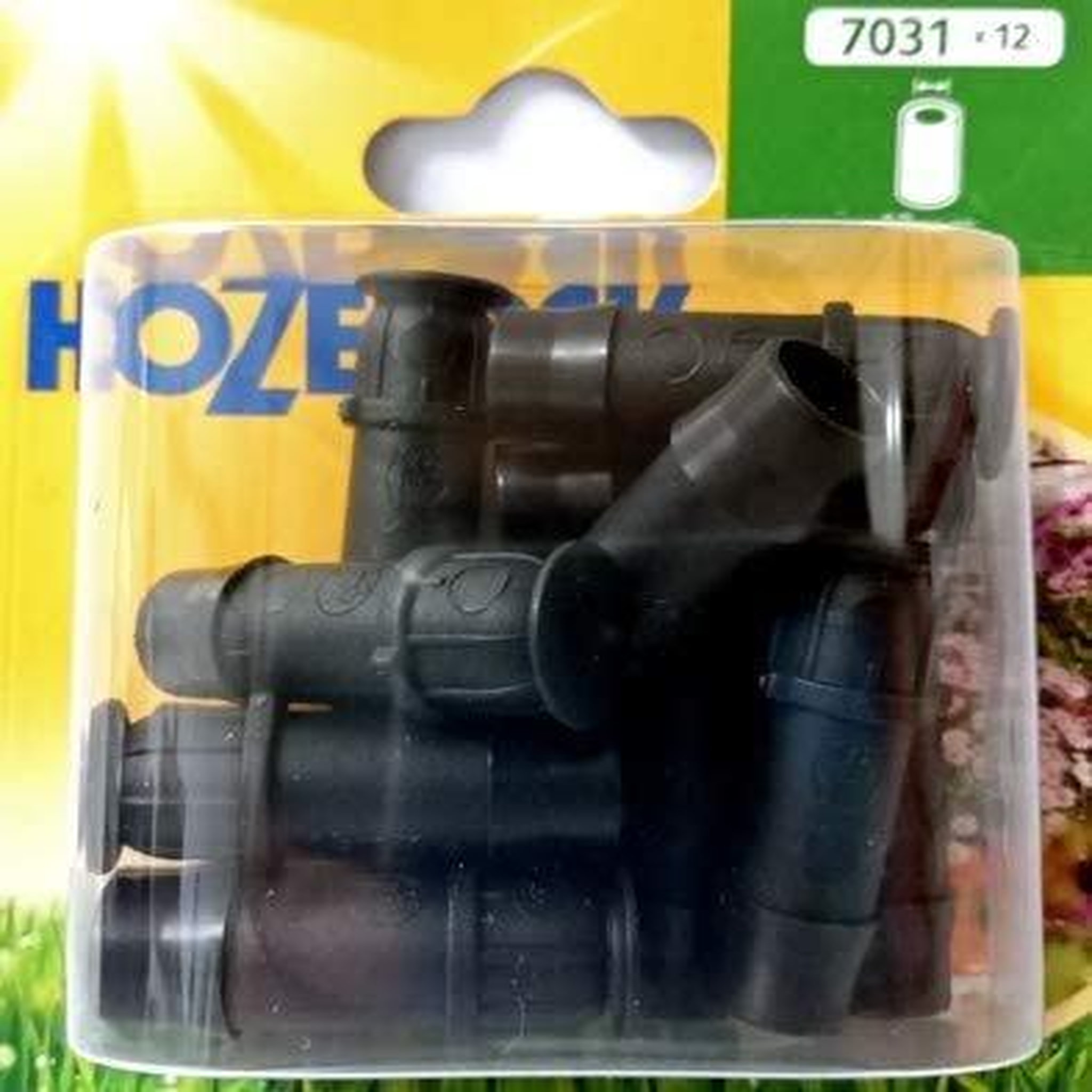 Hozelock Bouchon Fin de ligne pour tuyau d'arrosage jardin extérieur 13mm (x12)