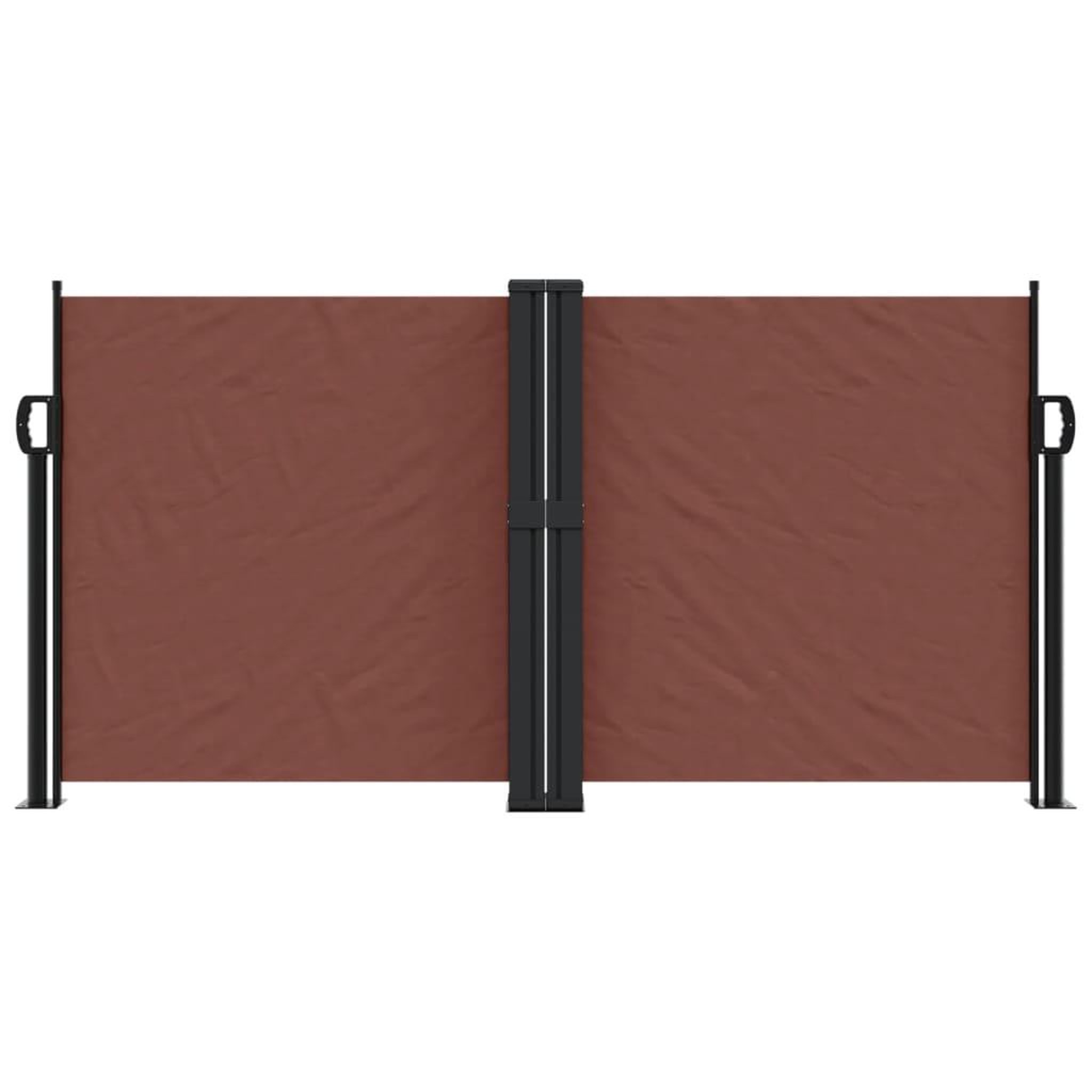 Voir la diapositive 3 : VIDAXL Auvent lateral retractable marron 120x600 cm