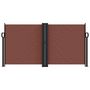 Voir la diapositive 3 : VIDAXL Auvent lateral retractable marron 120x600 cm