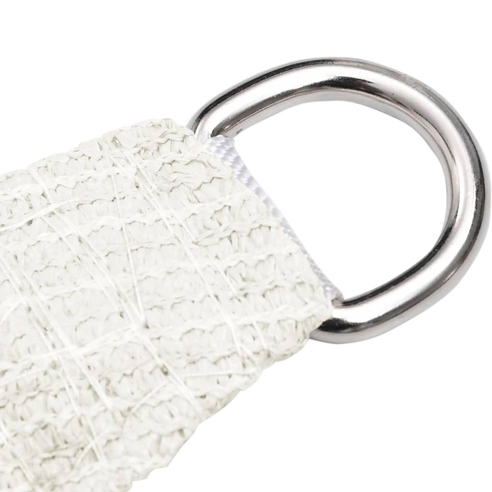 Voir la diapositive 5 : VIDAXL Voile d'ombrage 160 g/m^2 Blanc 3x4x4 m PEHD