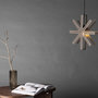 Voir la diapositive 6 : Paris Prix Lampe Suspension Déco  Safsen  40cm Marron