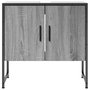 Voir la diapositive 5 : VIDAXL Armoire lavabo de salle de bain sonoma gris 60x33x60 cm