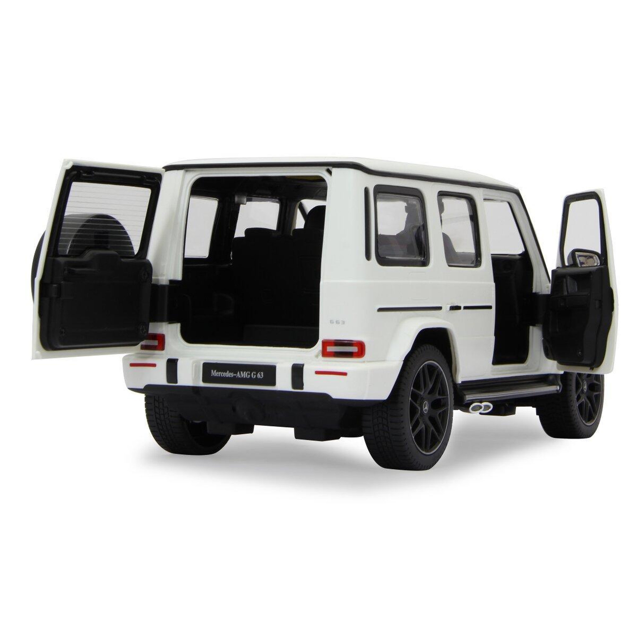 Voir la diapositive 3 : Jamara Voiture télécommandée Mercedes-Benz AMG G63 1:14 blanc 2,4GHz
