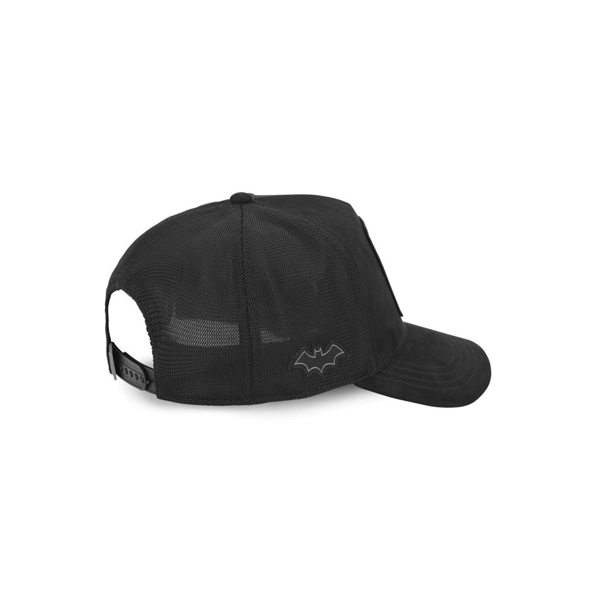 CAPSLAB Casquette trucker premium avec filet en suédine DC Comics Dark Night