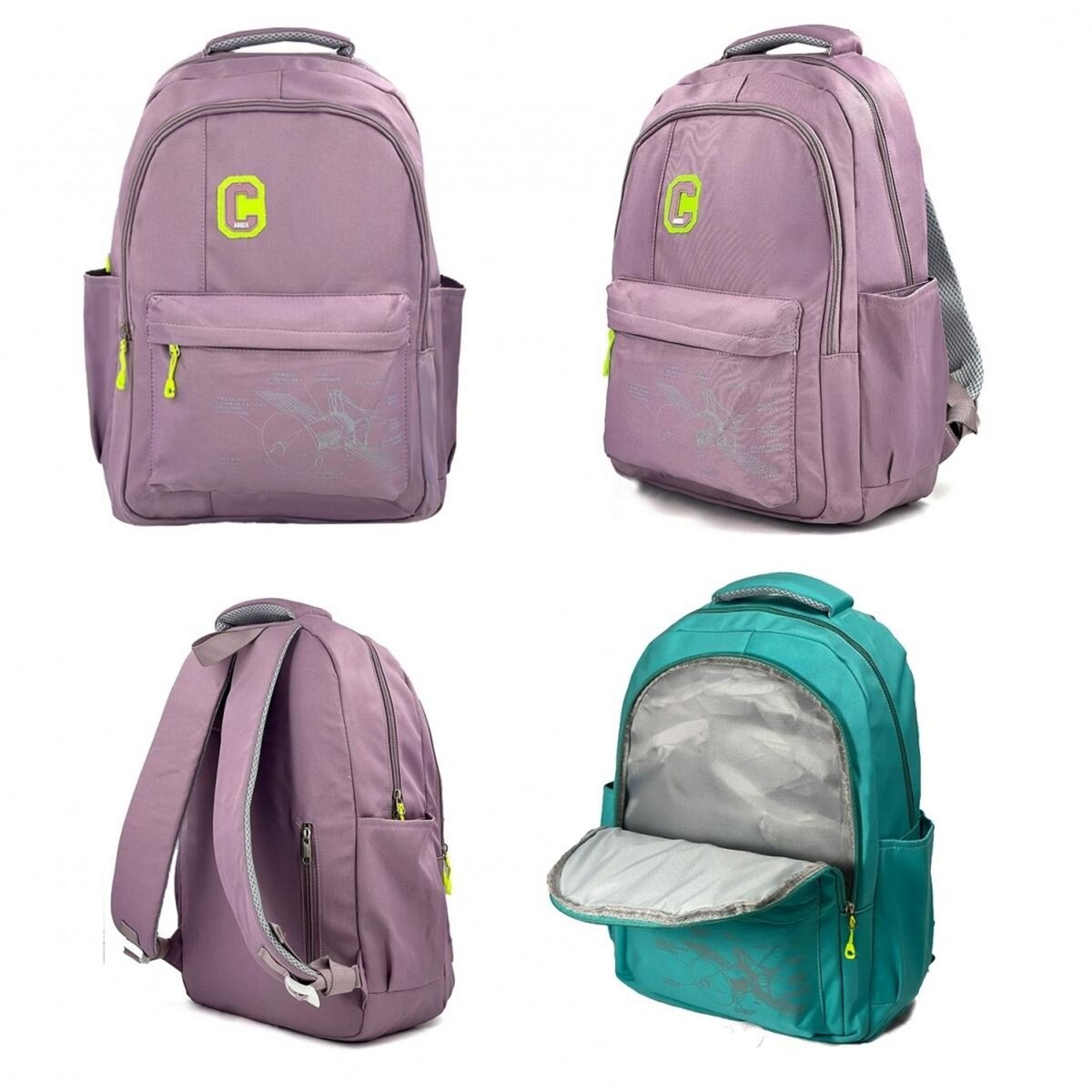 Cactus Sac à dos porte-ordinateur 16