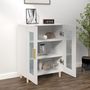 Voir la diapositive 3 : VIDAXL Buffet blanc 69,5x34x90 cm bois d'ingenierie