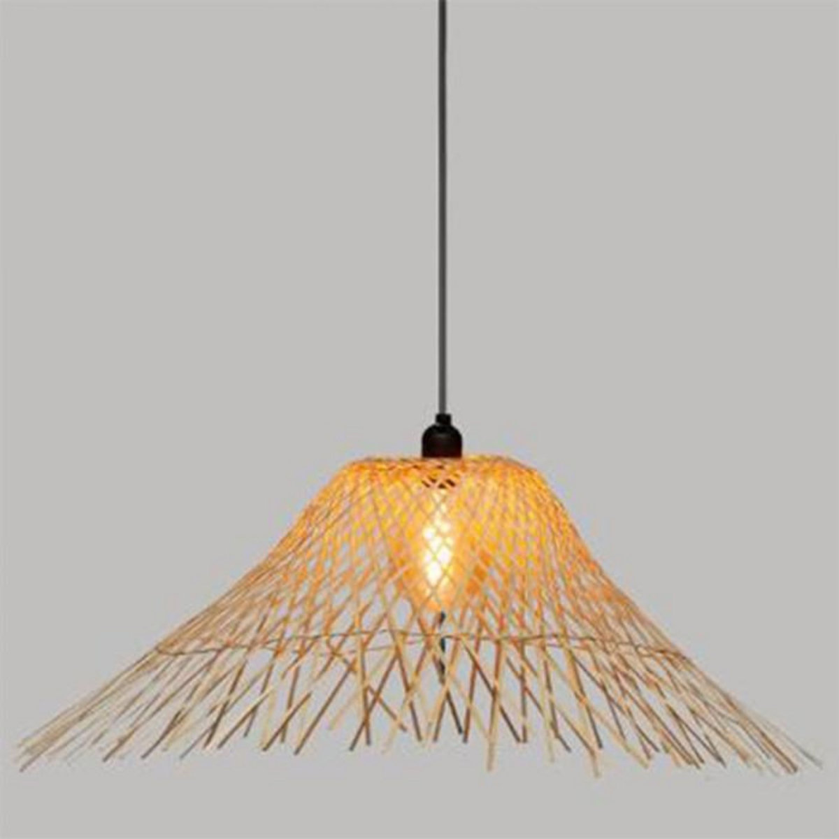 ATMOSPHERA Lampe Suspension Design  Moxa  76cm Naturel