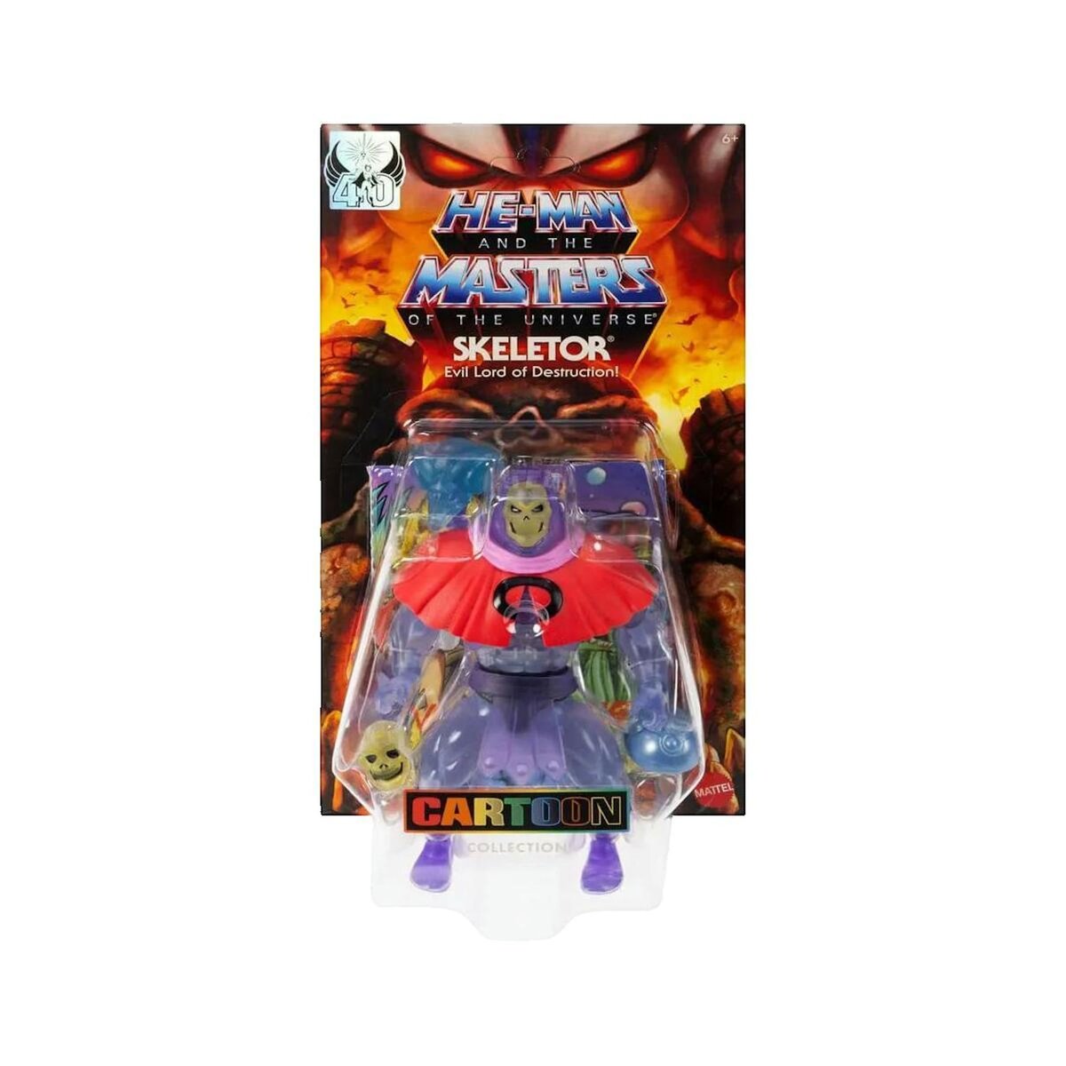MATTEL Figurine Mattel Skeletor invisible transparent