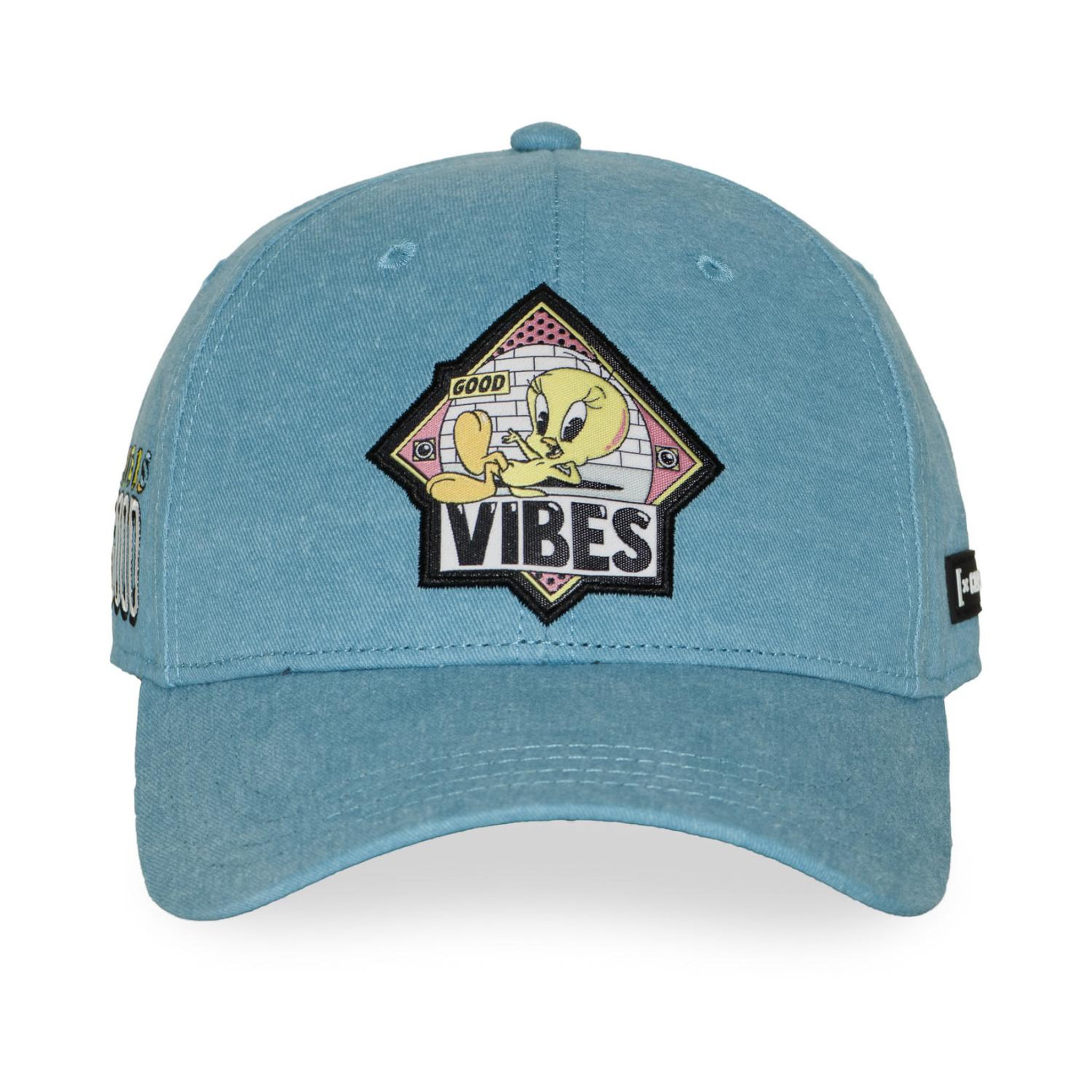 Voir la diapositive 2 : CAPSLAB Casquette trucker looney tunes tweety  life is good