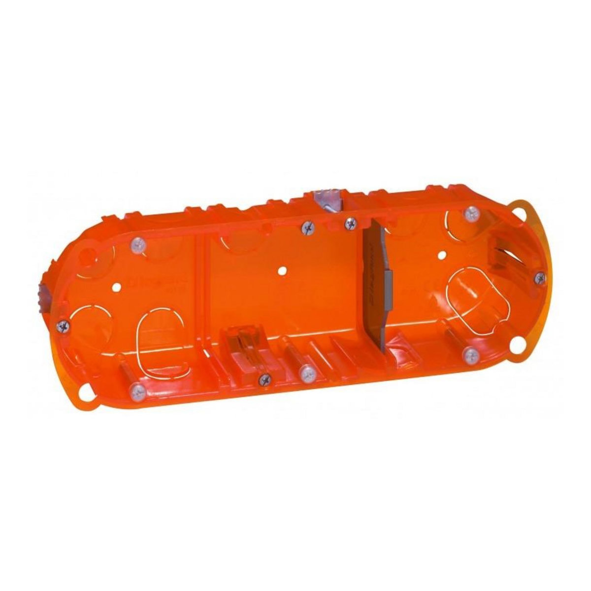 Legrand Boîte d'encastrement 3 postes batibox multi matériaux profondeur 40 mm