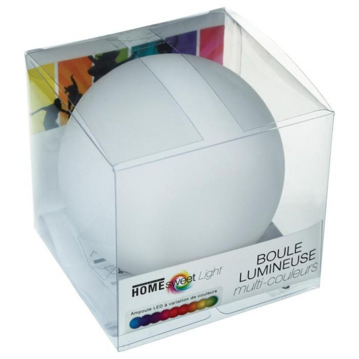 Home sweet lights Boule LED  Lumineuse  7cm Multicolore