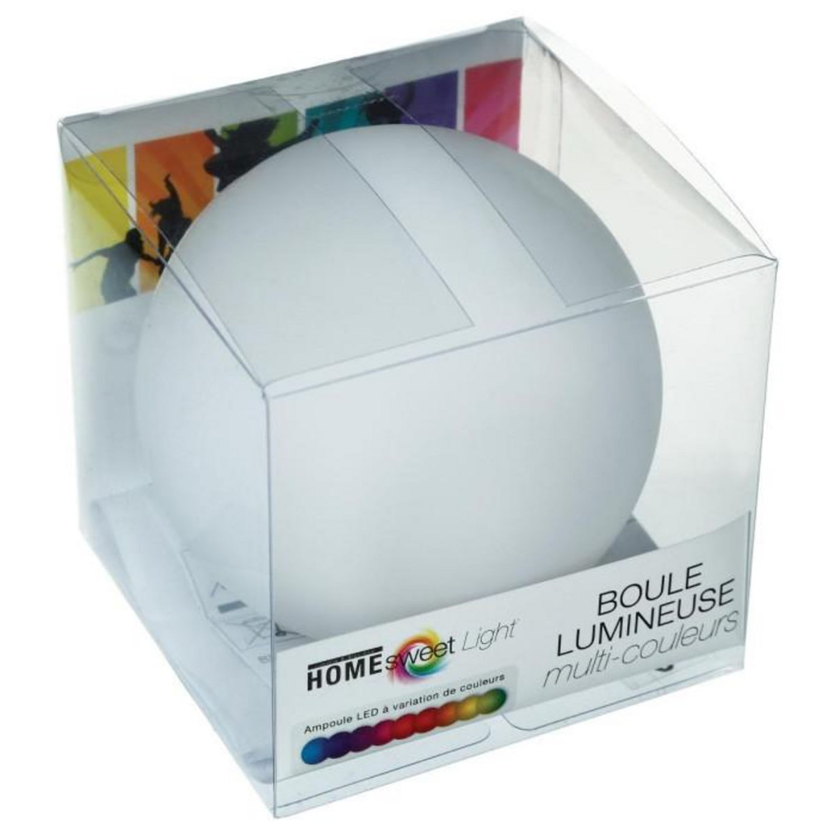 Home sweet lights Boule LED  Lumineuse  7cm Multicolore