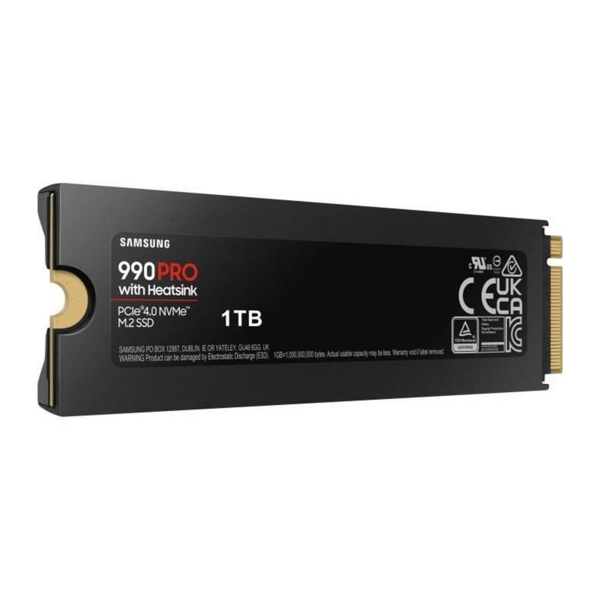 Samsung Disque dur SSD interne 1To 990 Pro avec dissipateur