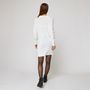 Voir la diapositive 2 : INEXTENSO Robe pull col rond écru femme