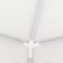 Voir la diapositive 5 : VIDAXL Tente de reception avec parois laterales 2,5x2,5m Blanc 90 g/m^2
