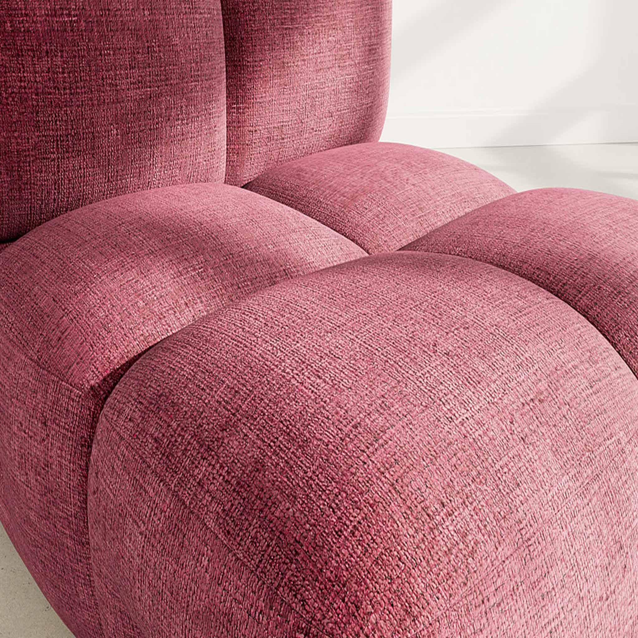 Voir la diapositive 4 : LISA DESIGN Grace - module d'assise en velours texturé