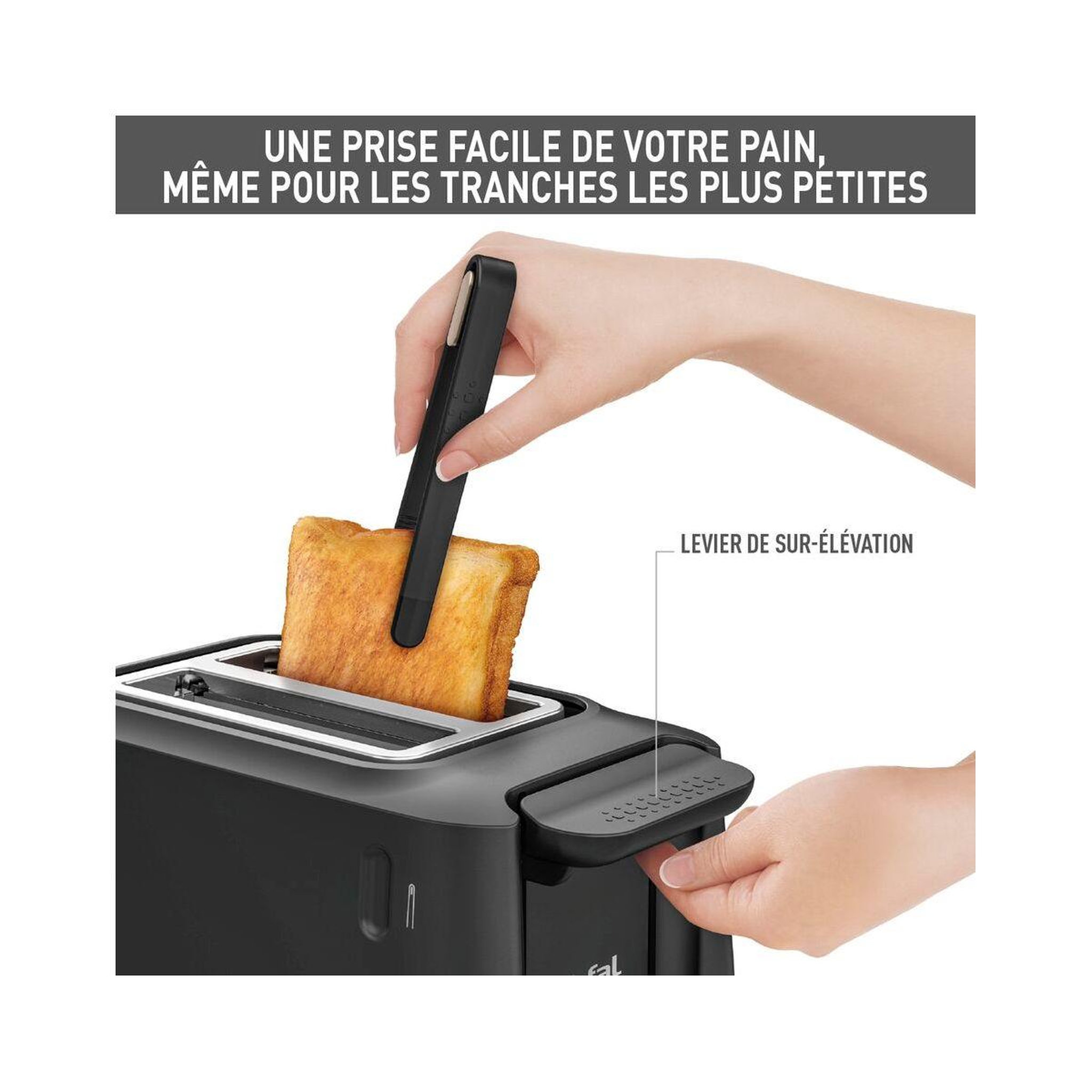Voir la diapositive 5 : TEFAL Grille-pain TT533811 INCLUDEO