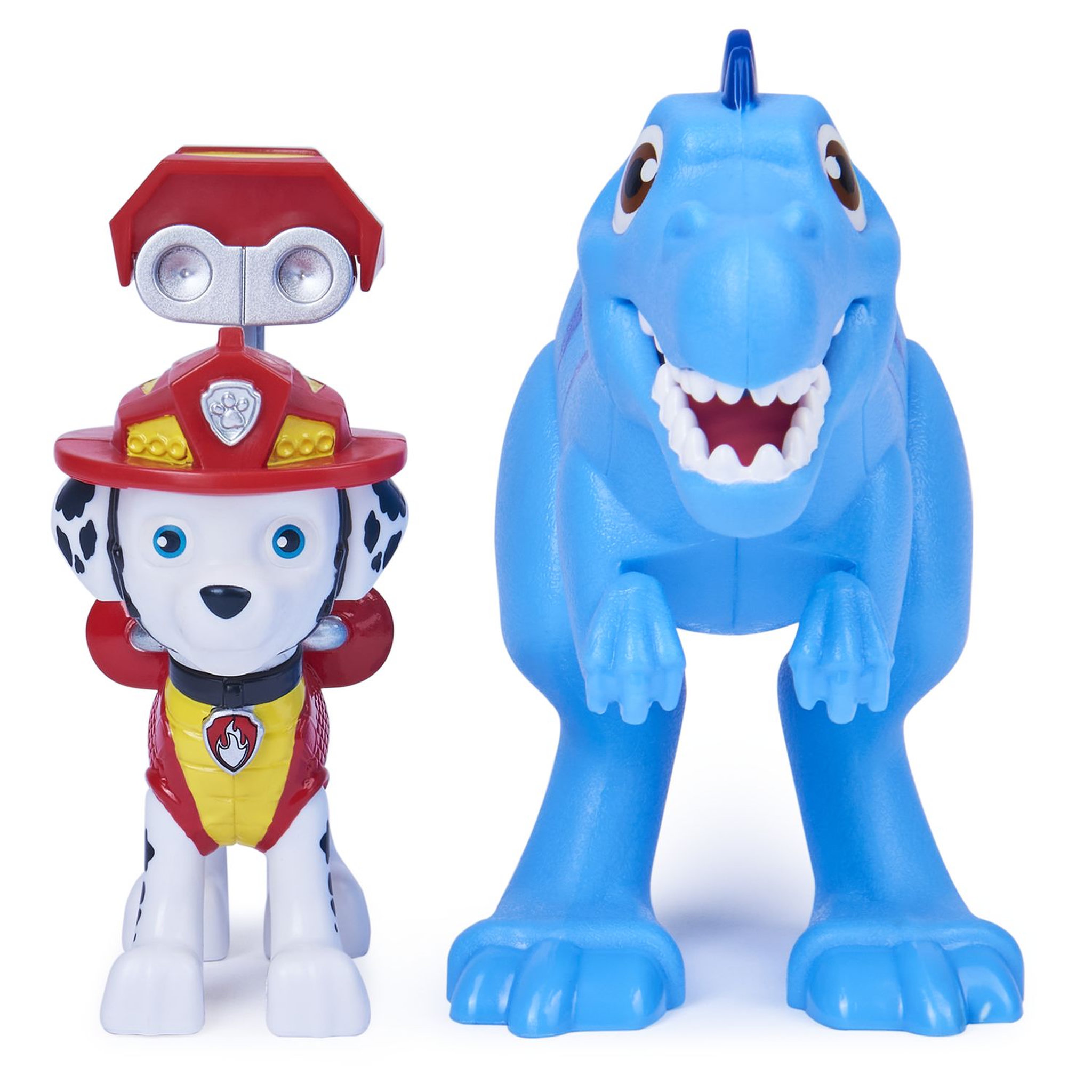Voir la diapositive 3 : SPIN MASTER Pack de 2 figurines Dino Rescue Pat'Patrouille - Marshall
