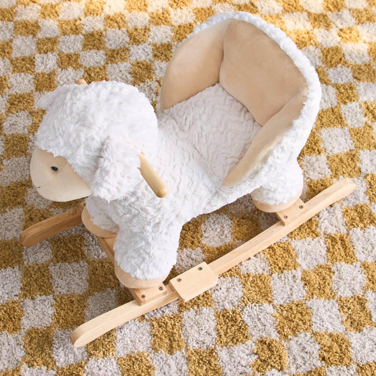 SWEEEK Fauteuil mouton à bascule pour enfant