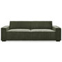 Voir la diapositive 2 : Paris Prix Canapé Convertible 3 Places Velours  Dudley  230cm Vert