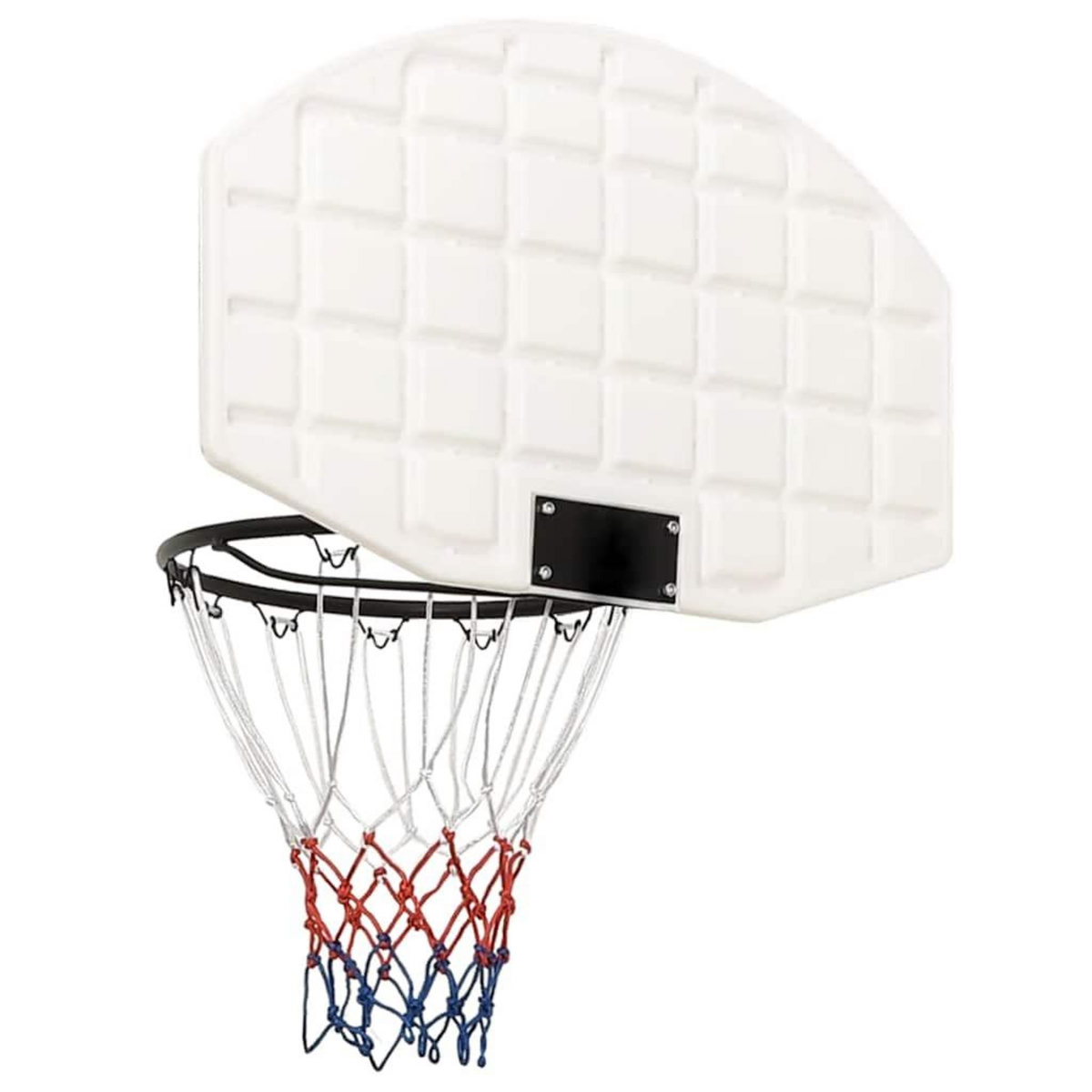 VIDAXL Panneau de basket-ball Blanc 71x45x2 cm Polyethylene