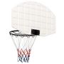 Voir la diapositive 4 : VIDAXL Panneau de basket-ball Blanc 71x45x2 cm Polyethylene