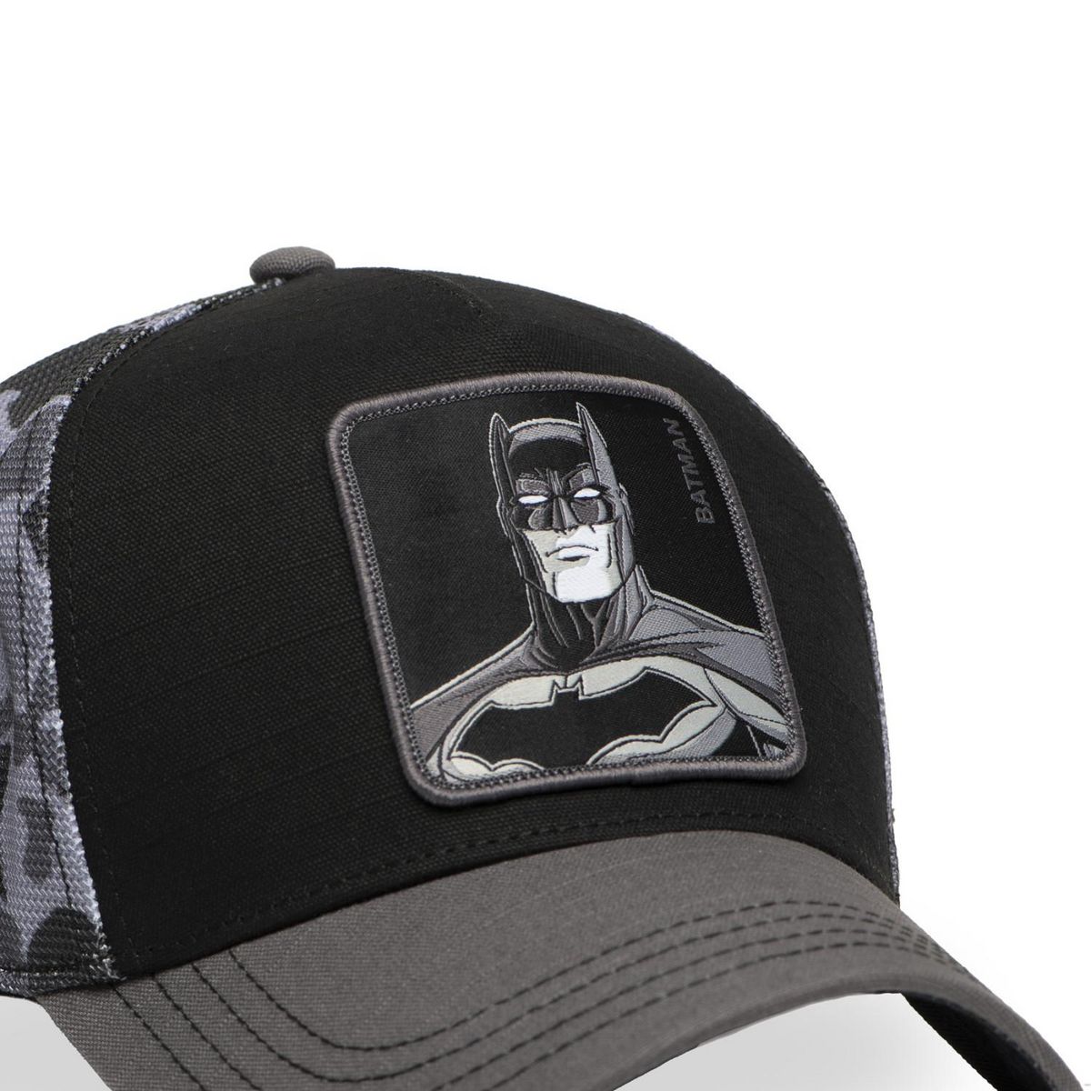 CAPSLAB Casquette trucker premium avec filet effet bambou DC Comics Team