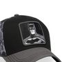 Voir la diapositive 3 : CAPSLAB Casquette trucker premium avec filet effet bambou DC Comics Team
