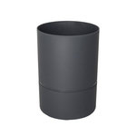 Eda Pot Rond Polypropylène Aquaduo Diam.24.3 Cm Gris Anthracite