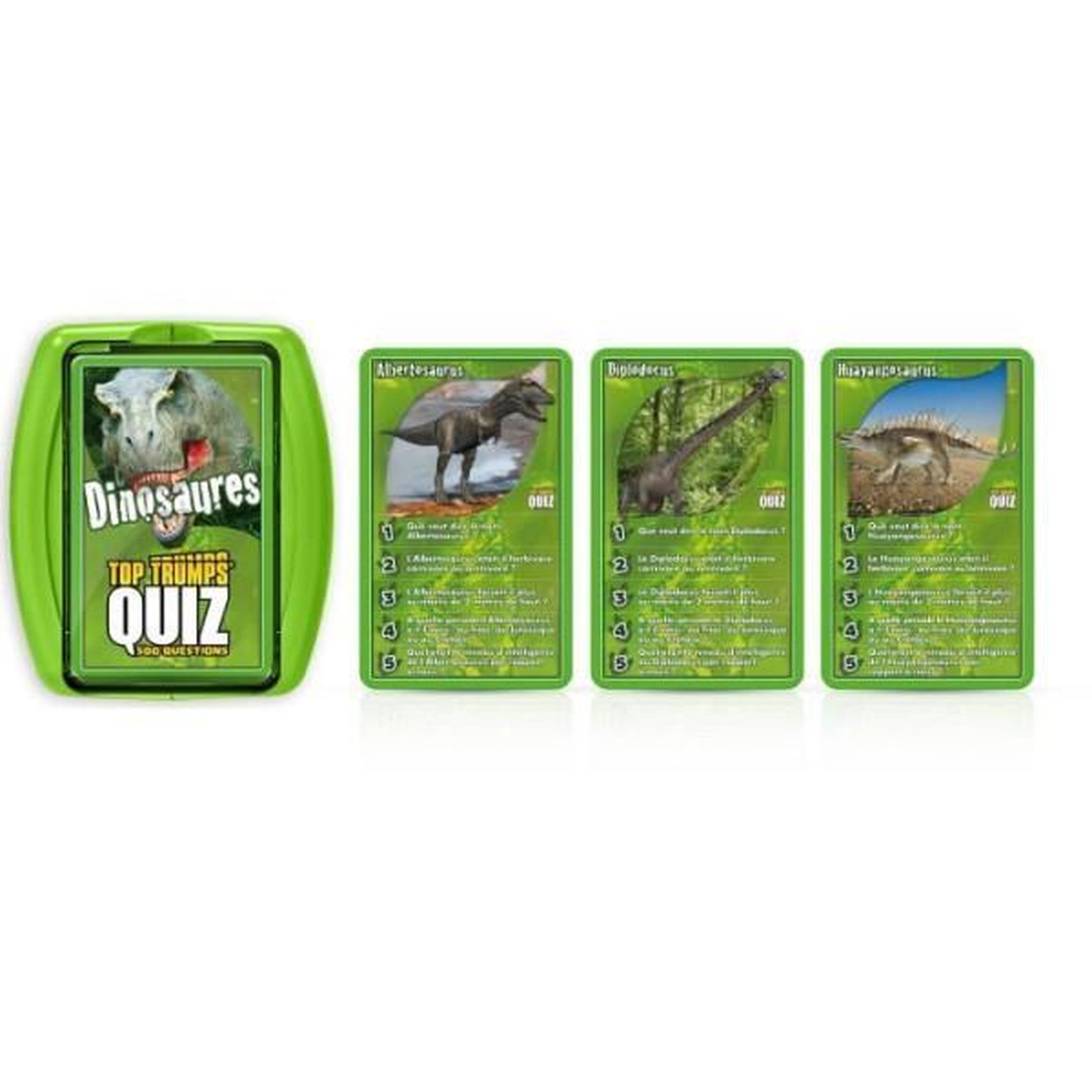 Voir la diapositive 2 : Winning Moves Quiz dinosaures - jeu de plateau - winning moves