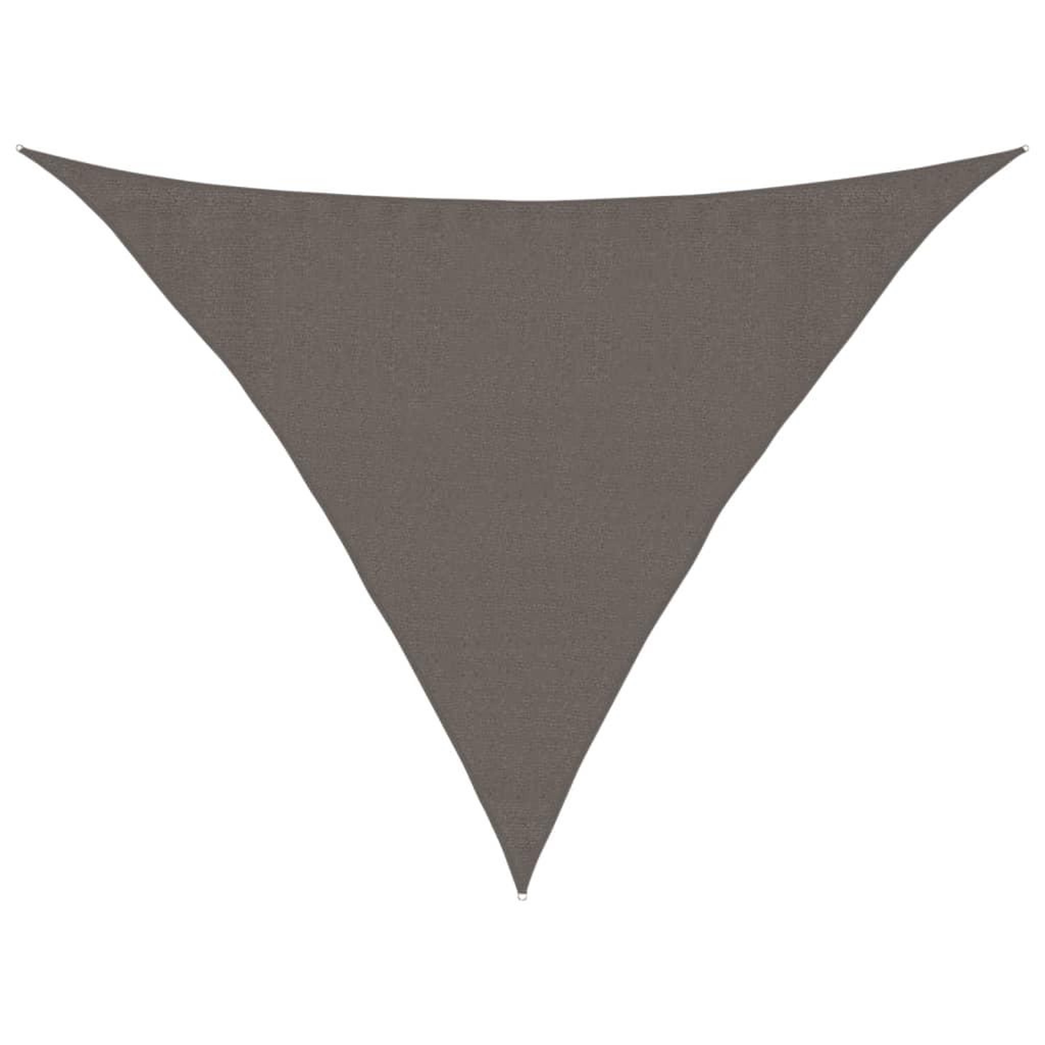 Voir la diapositive 2 : VIDAXL Voile d'ombrage 160 g/m^2 Anthracite 3,5x3,5x4,9 m PEHD