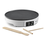 Simeo Crêpière 30cm 1000w blanc - cre245