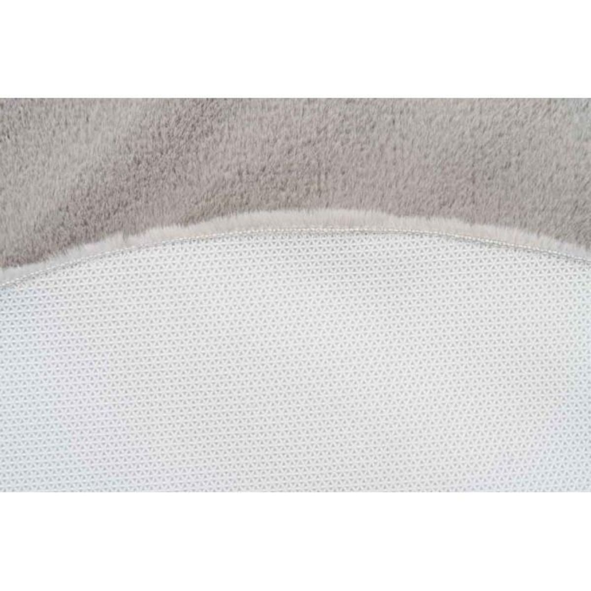 Paris Prix Tapis de Bain Antidérapant  Rabbit  100cm Gris Clair