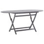 Voir la diapositive 3 : VIDAXL Table de jardin pliable 160x85x75 cm Bois d'acacia massif
