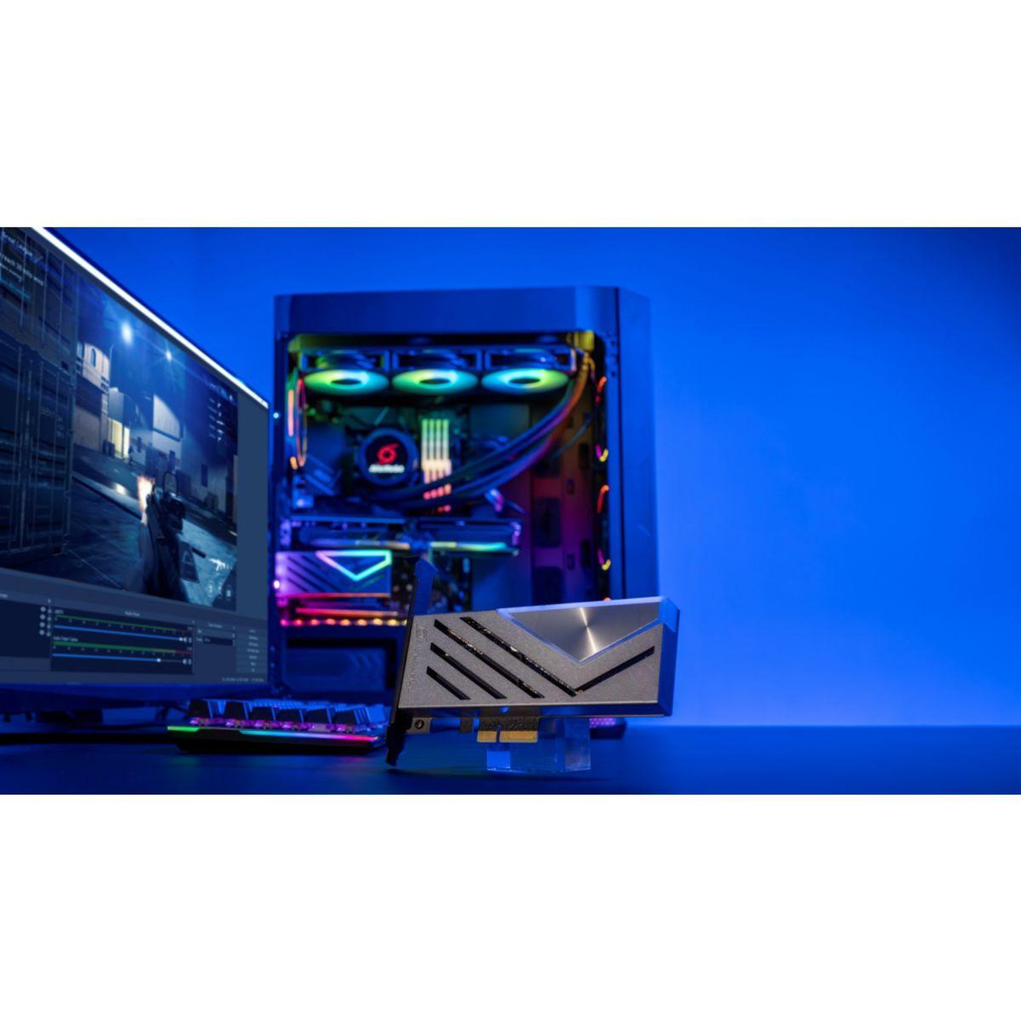 Voir la diapositive 3 : Avermedia Carte d'acquisition carte d'acquisition live gamer 4k gc575