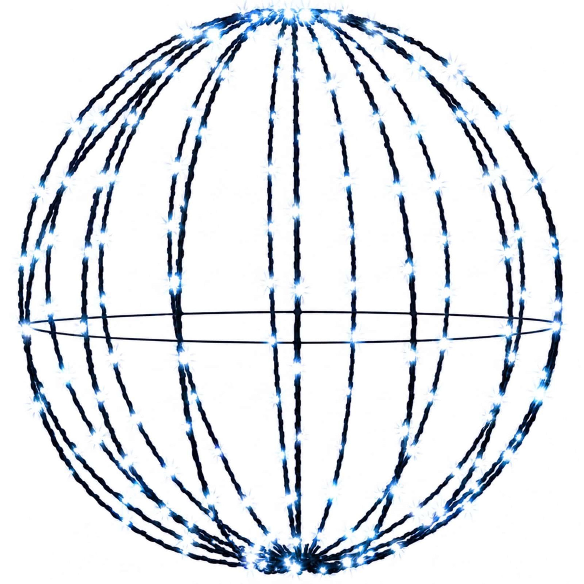 Voir la diapositive 5 : VIDAXL Fleuron lumineux de Noël 2 pc 240 LED Bleu Diametre 40 x 42 cm