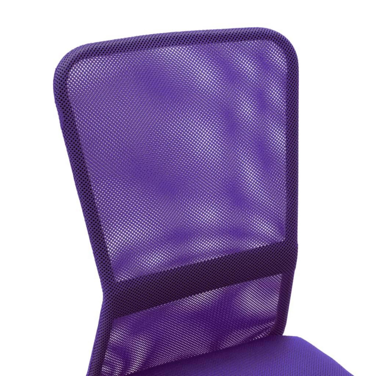 VIDAXL Chaise de bureau Violet 44x52x100 cm Tissu en maille