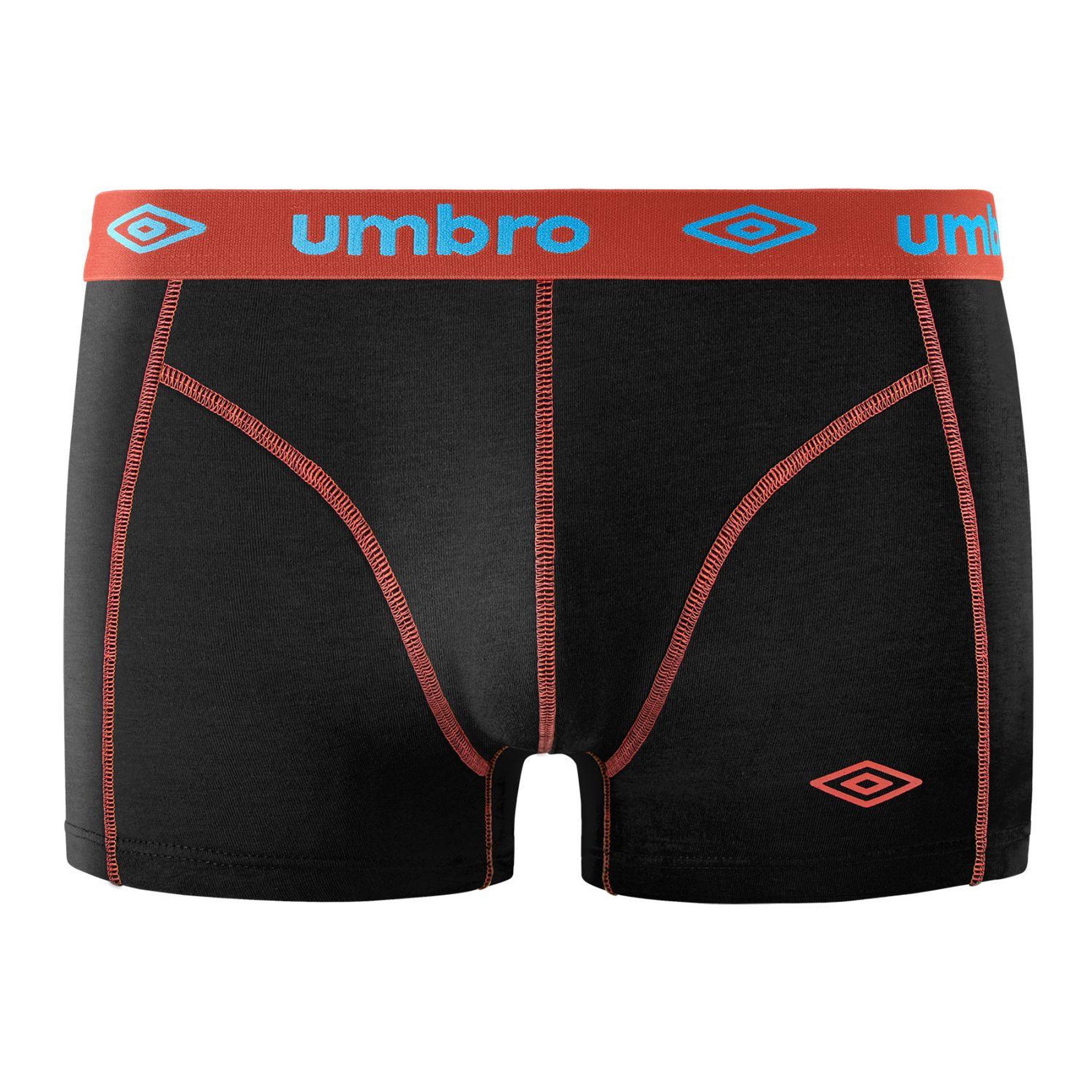 Voir la diapositive 6 : UMBRO Lot de 4 Boxers coton homme