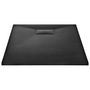 Voir la diapositive 3 : VIDAXL Bac de douche SMC Noir 100 x 70 cm