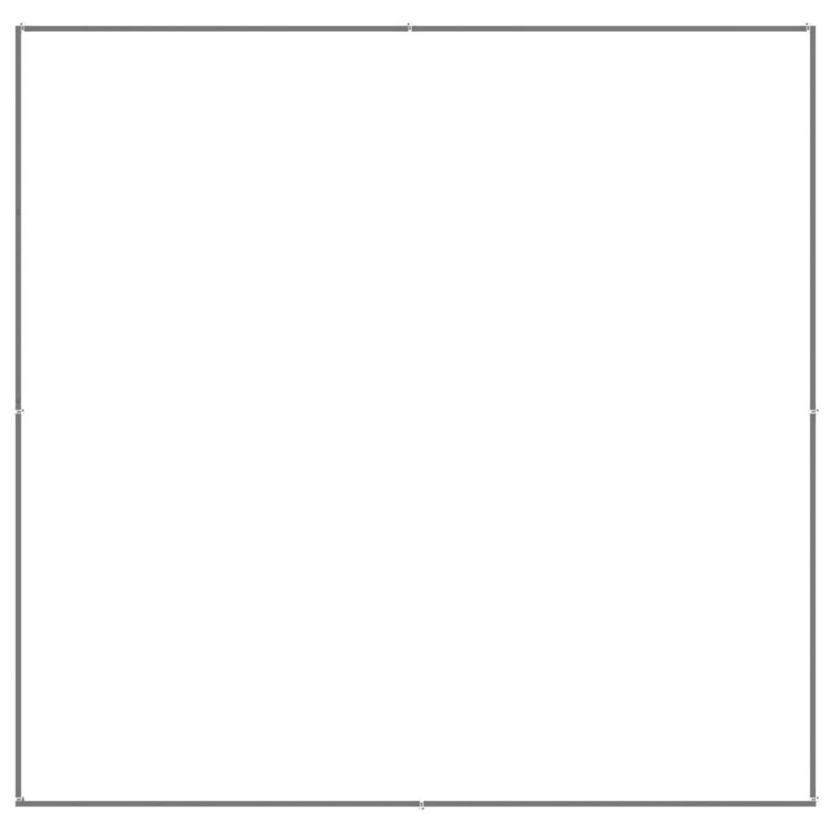 VIDAXL Chenil Argente 4 m^2 Acier