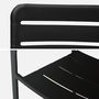 Voir la diapositive 6 : SWEEEK Table de jardin plateau effet bois structure acier 180 cm avec 6 fauteuils en acier incluses