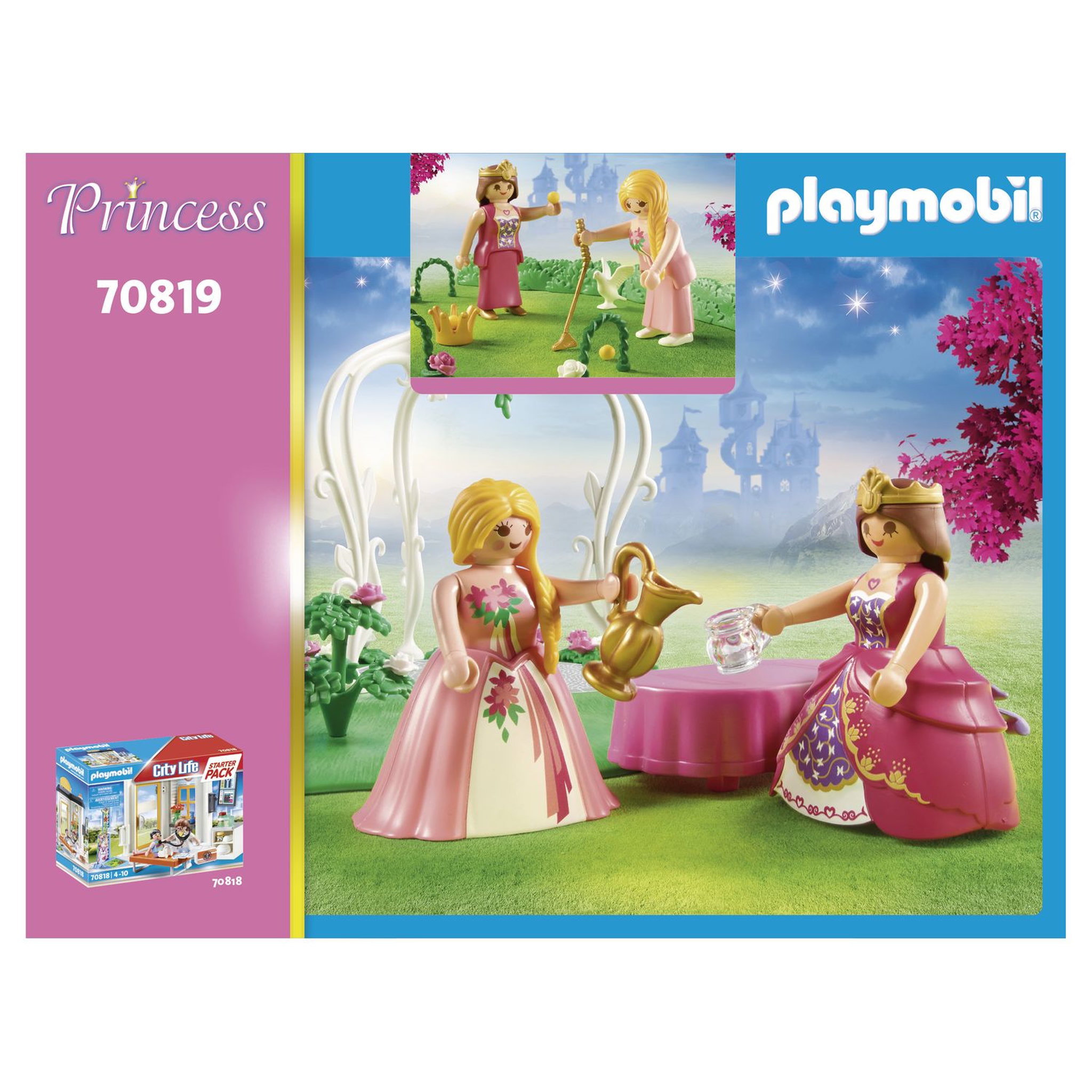 Voir la diapositive 6 : PLAYMOBIL Princess 70819 Starter Pack Princesses et jardin fleuri