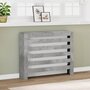 Voir la diapositive 1 : VIDAXL Cache-radiateur gris beton 104x20x82 cm bois d'ingenierie