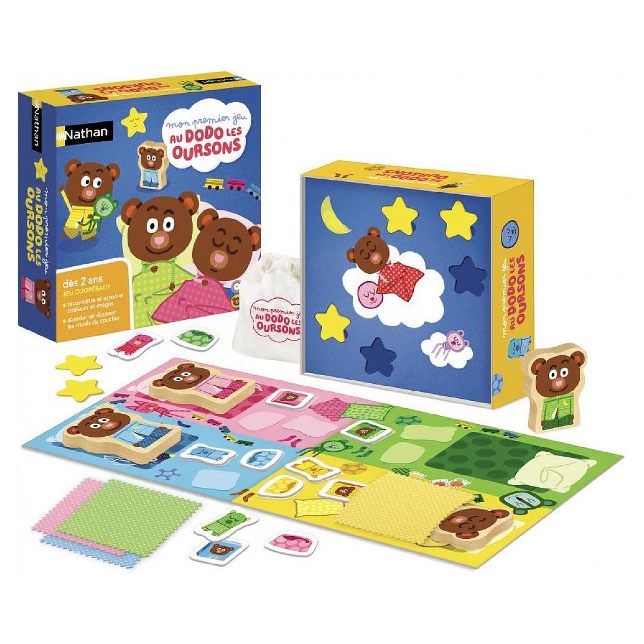 Voir la diapositive 2 : Dujardin Au dodo les oursons ! jeu cooperatif