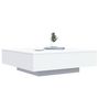 Voir la diapositive 4 : VIDAXL Table basse blanc 100x100x31 cm bois d'ingenierie