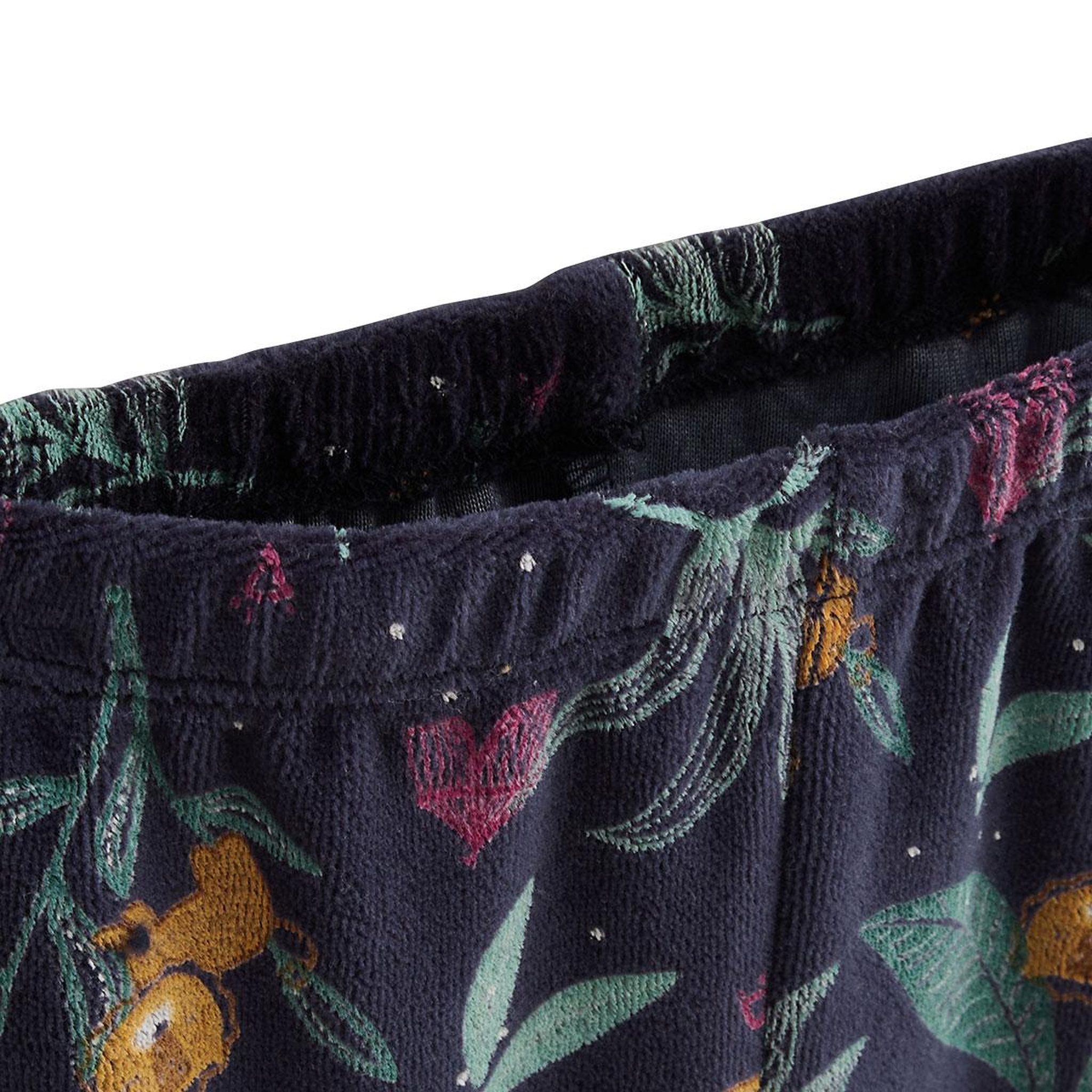 Voir la diapositive 3 : Petit Béguin Lot de 2 pyjamas enfant 2 pièces en velours Charly