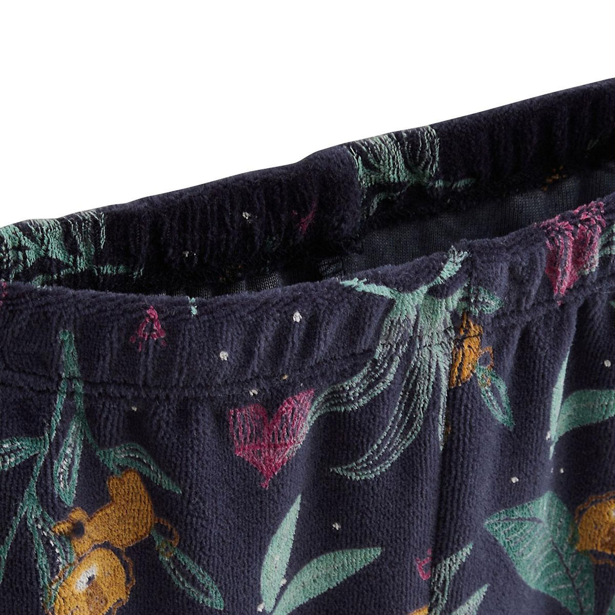 Petit Béguin Lot de 2 pyjamas enfant 2 pièces en velours Charly