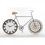 Voir la diapositive 1 : AAAAA Horloge Murale DKD Home Decor 108 x 6,4 x 63,5 cm Naturel Noir Bicyclette Métal Bois MDF