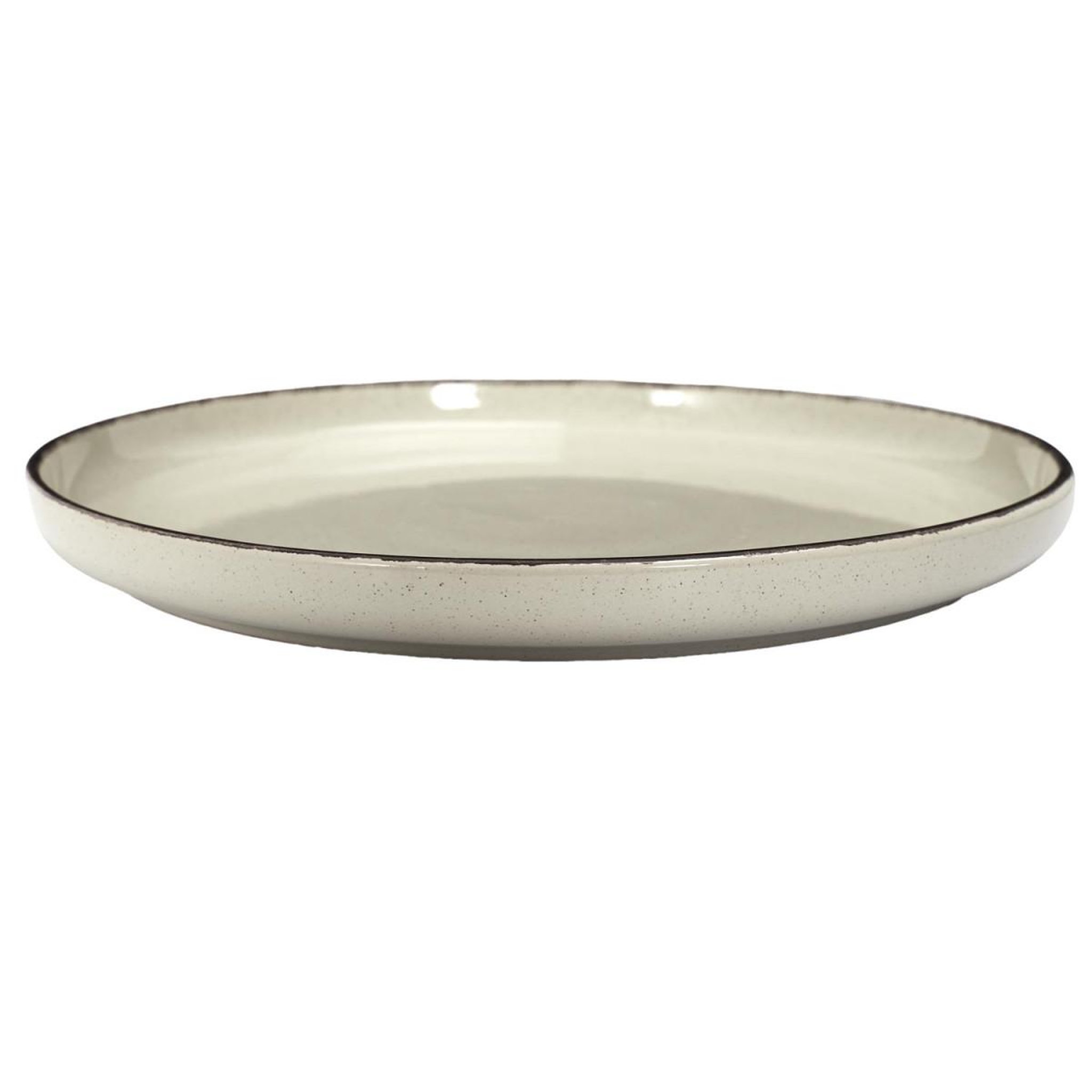 Voir la diapositive 2 : The Home Deco Factory Service de table 12 pièces  grès du temps  27cm beige