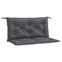 Voir la diapositive 2 : VIDAXL Coussins de banc de jardin lot de 2 anthracite tissu Oxford